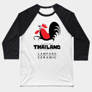 Lampang Ceramic Thai Handicraft Baseball T-Shirt